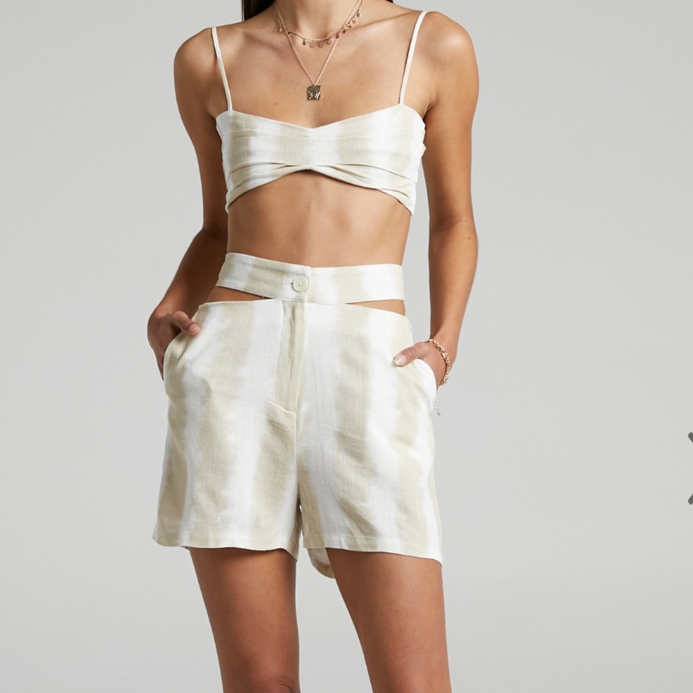 4th and reckless two piece set in stripe print